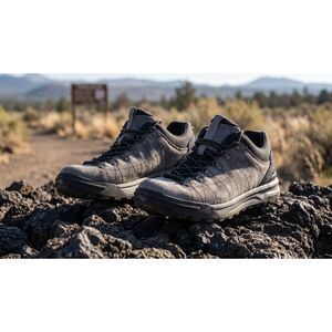 Oboz Men's Beall Low Suede Hiking Shoes Lava Rock Gray Size 12 US